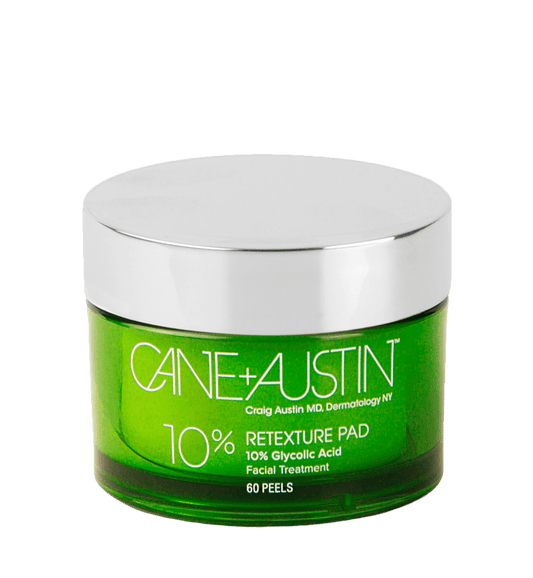 Cane+Austin 10% Glycolic Retexture Pads